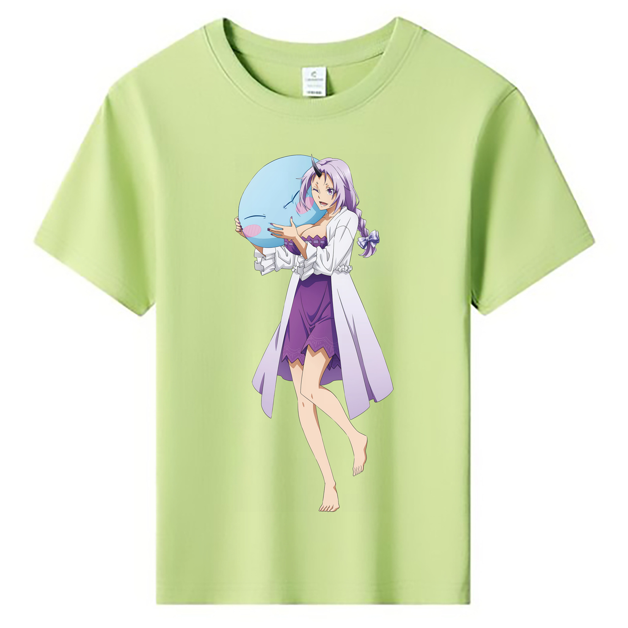 （画像用） 転スラ Regarding Reincarnated to Slime 綿100％キッズTシャツ（フロントプリント）